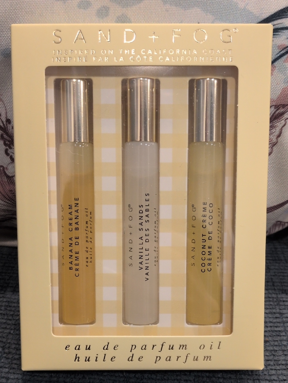 Sand + Fog Eau de Parfum Oil Trio
